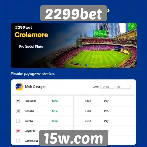 Métodos de pagamento oferecidos pelo 2299bet